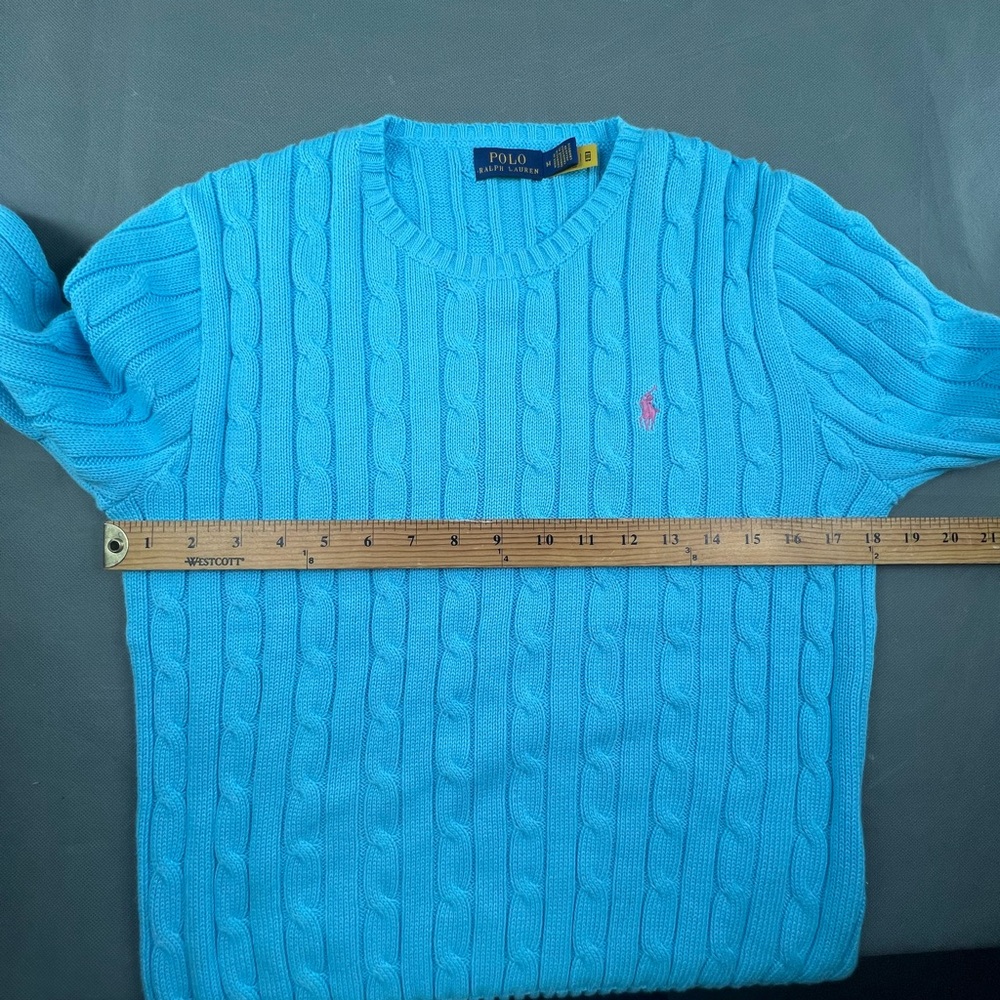 Polo Ralph Lauren Women Knit Crew Neck Sweater M - Picture 5 of 5